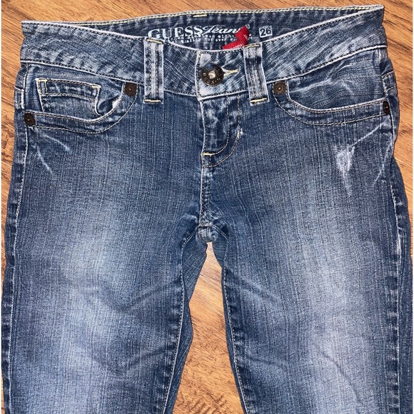 Vintage Guess Jeans Distressed Style! Daredevil! - Picture 9 of 10